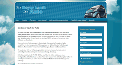 Desktop Screenshot of bayer-kauft-ihr-auto.de
